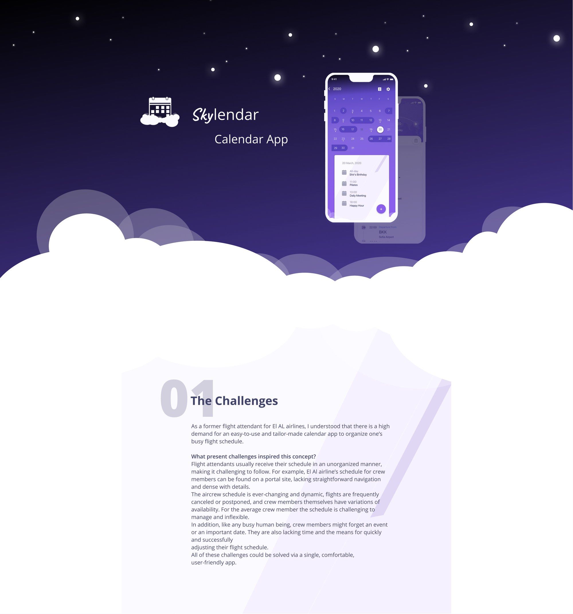 Skylendar design board 1